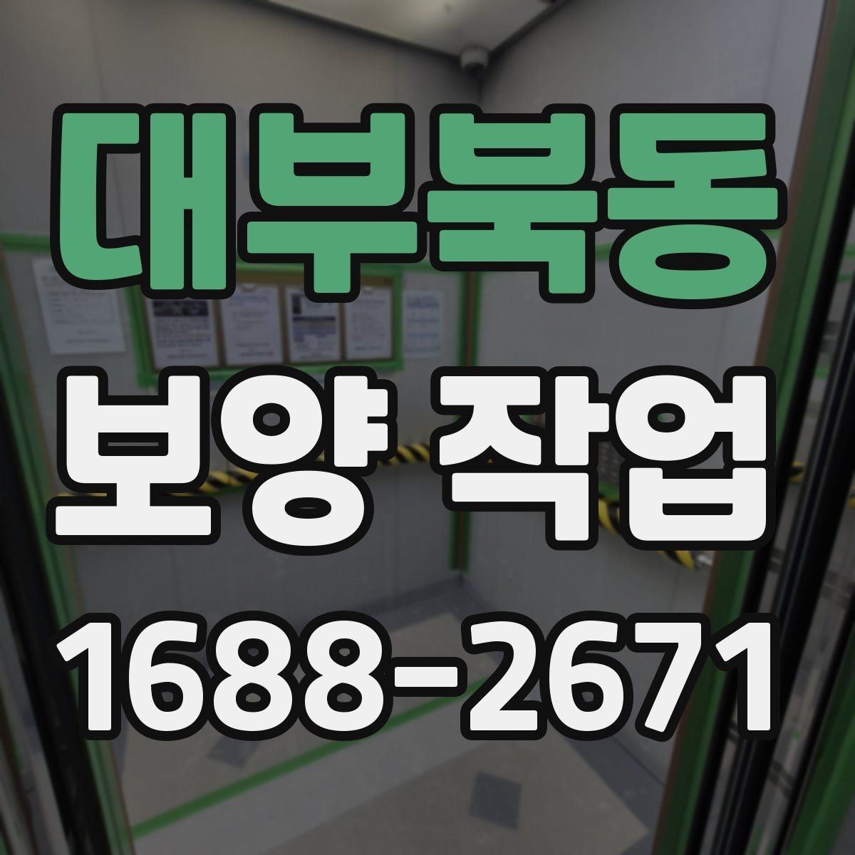 대부북동 보양 작업 비용 산정 방식과 참고 사항