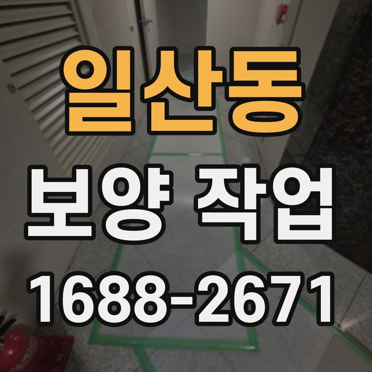일산동 보양 작업 전후로 달라지는 관리 포인트