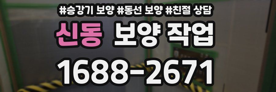 신동 보양 작업
