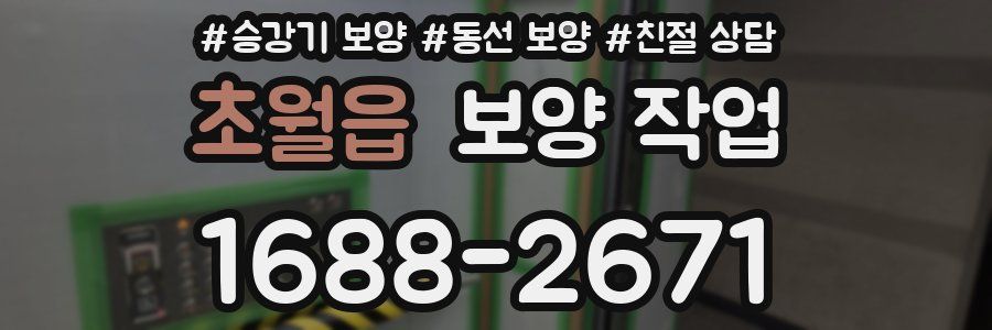 초월읍 보양 작업