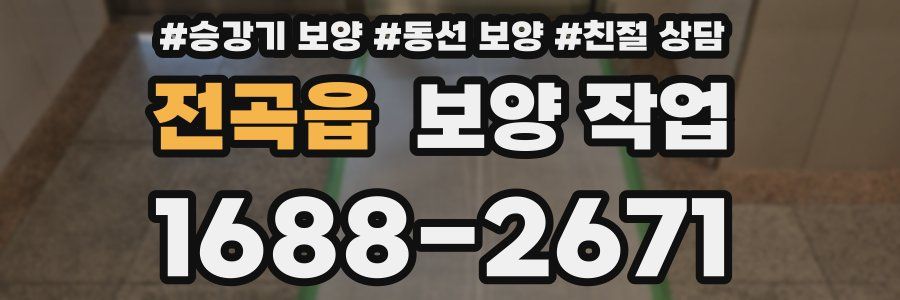전곡읍 보양 작업