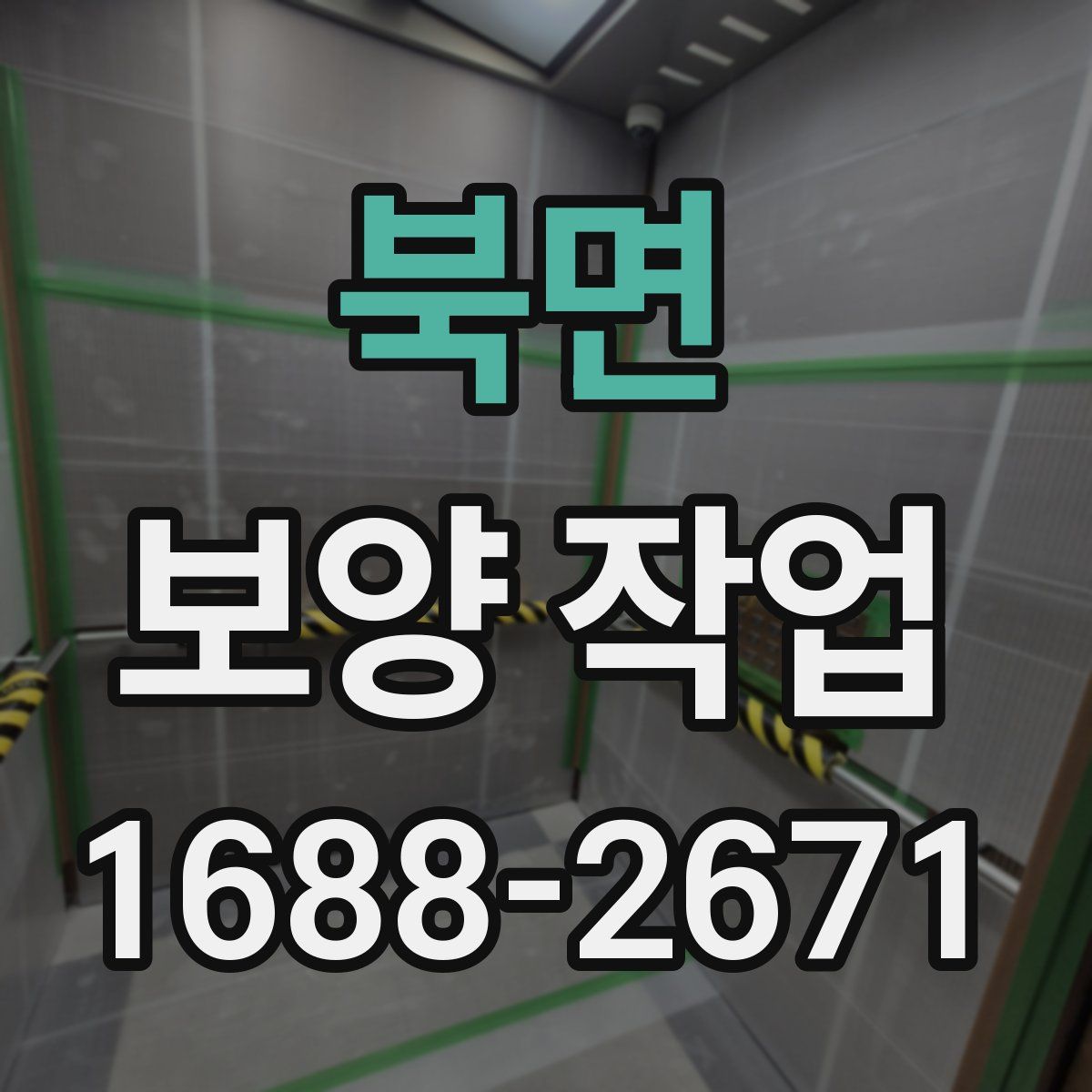 북면 보양 작업