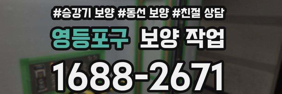 영등포구 보양 작업