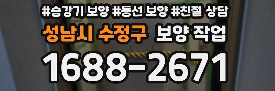 성남시 수정구 보양 작업