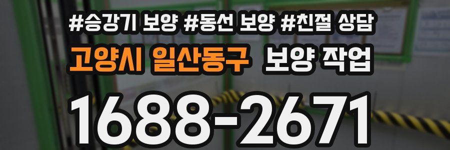 고양시 일산동구 보양 작업