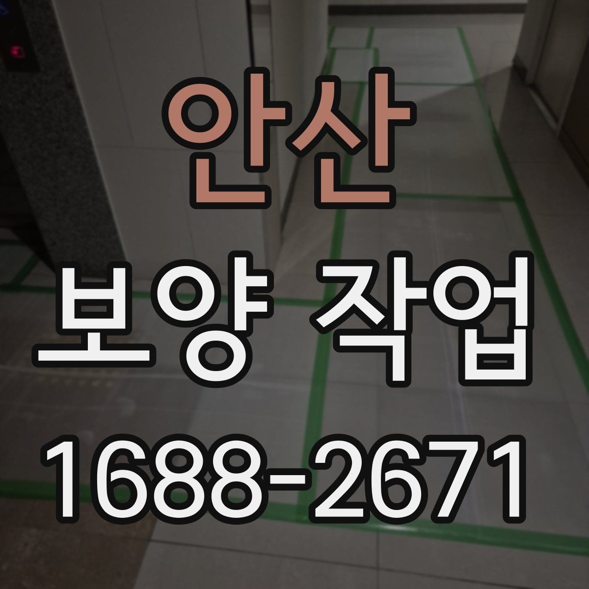 안산 보양 작업 범위 확대 시 생기는 변화