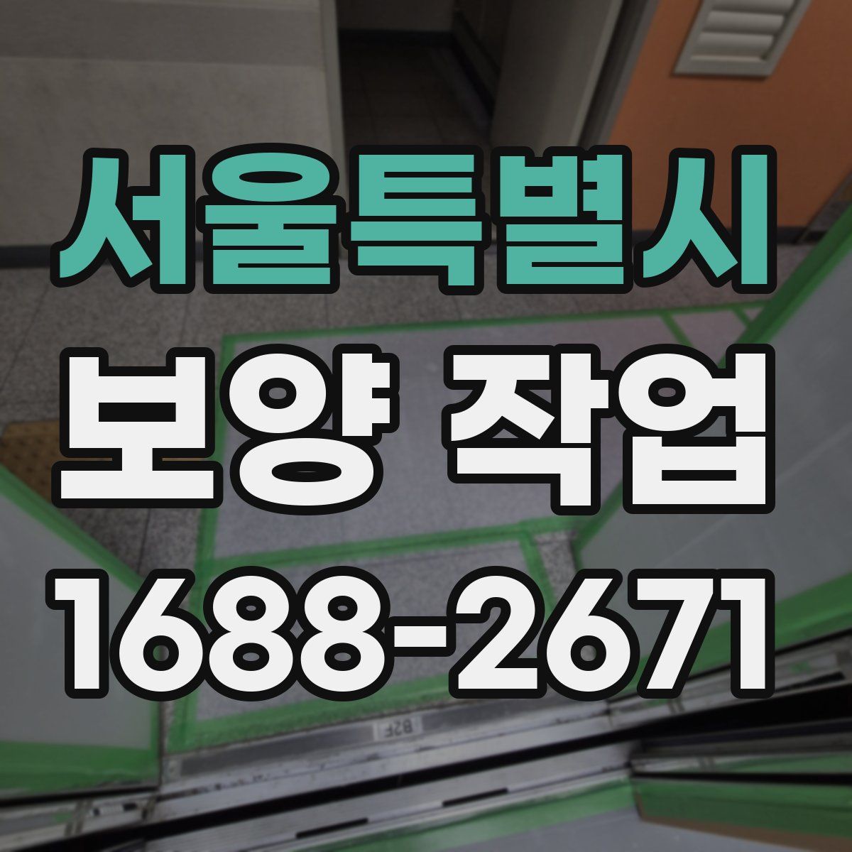 서울특별시 보양 작업