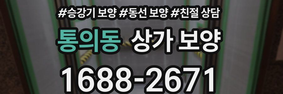 통의동 상가 보양