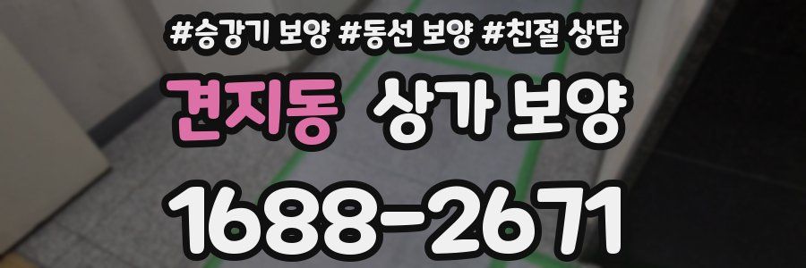 견지동 상가 보양