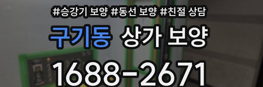 구기동 상가 보양