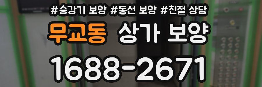 무교동 상가 보양