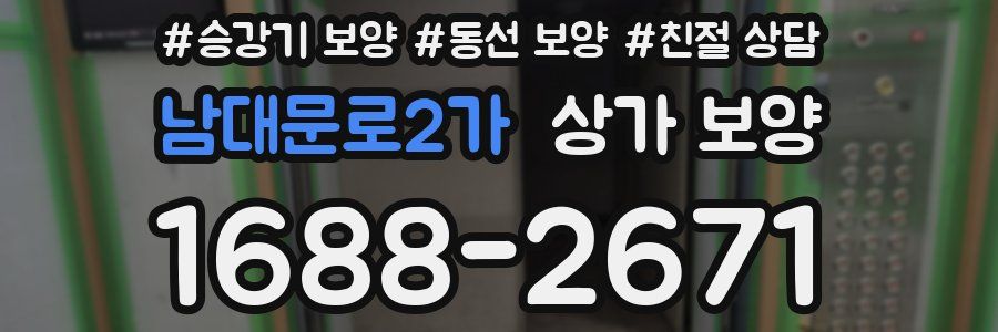 남대문로2가 상가 보양