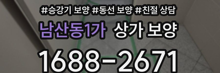남산동1가 상가 보양