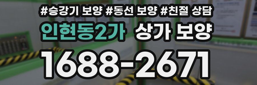인현동2가 상가 보양