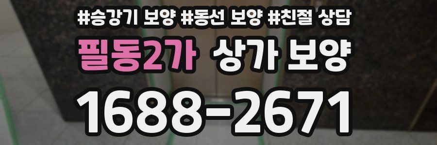 필동2가 상가 보양