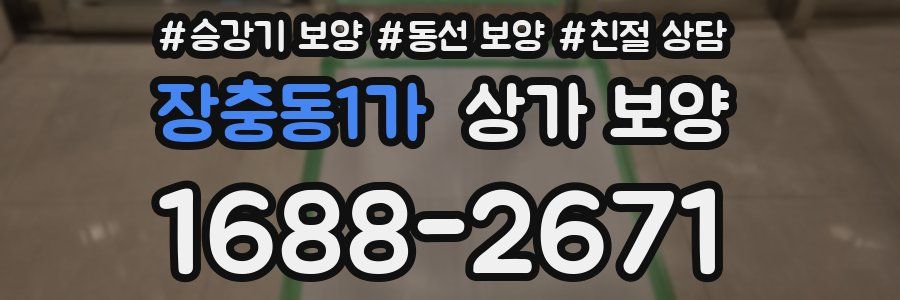 장충동1가 상가 보양