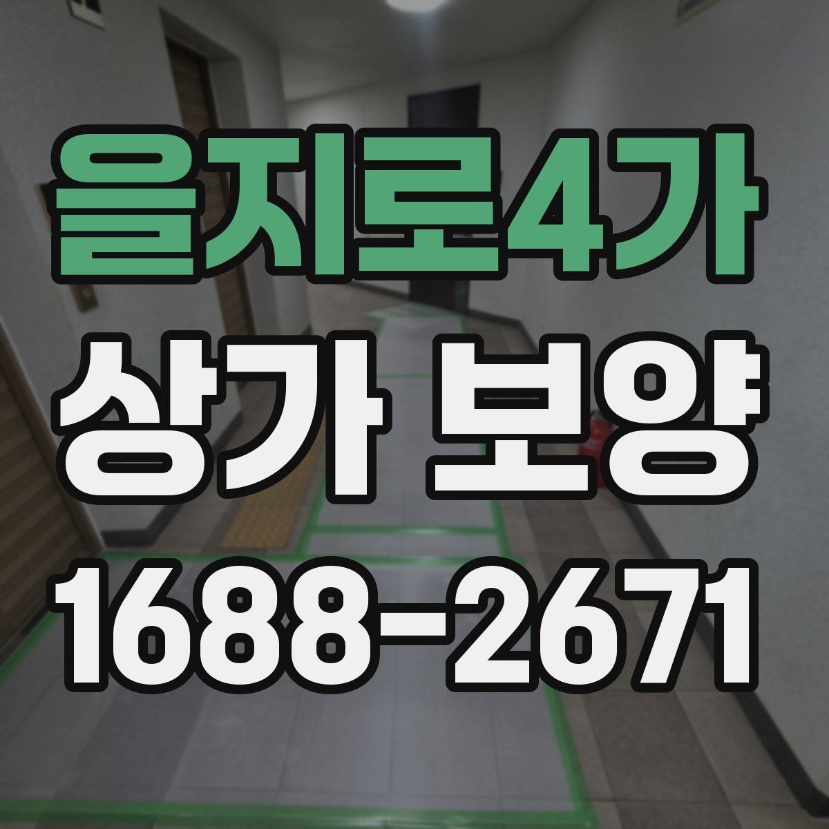 을지로4가 상가 보양