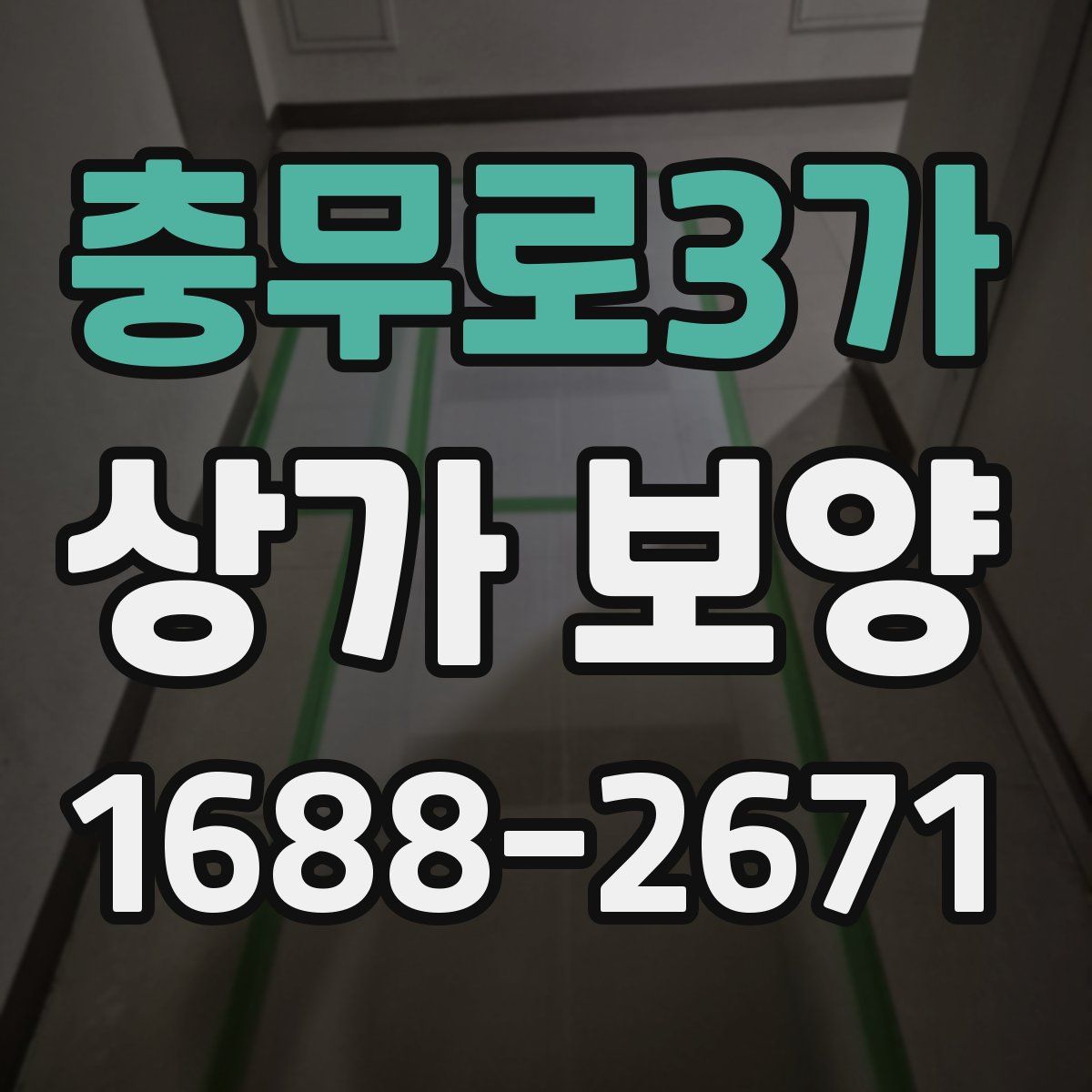 충무로3가 상가 보양