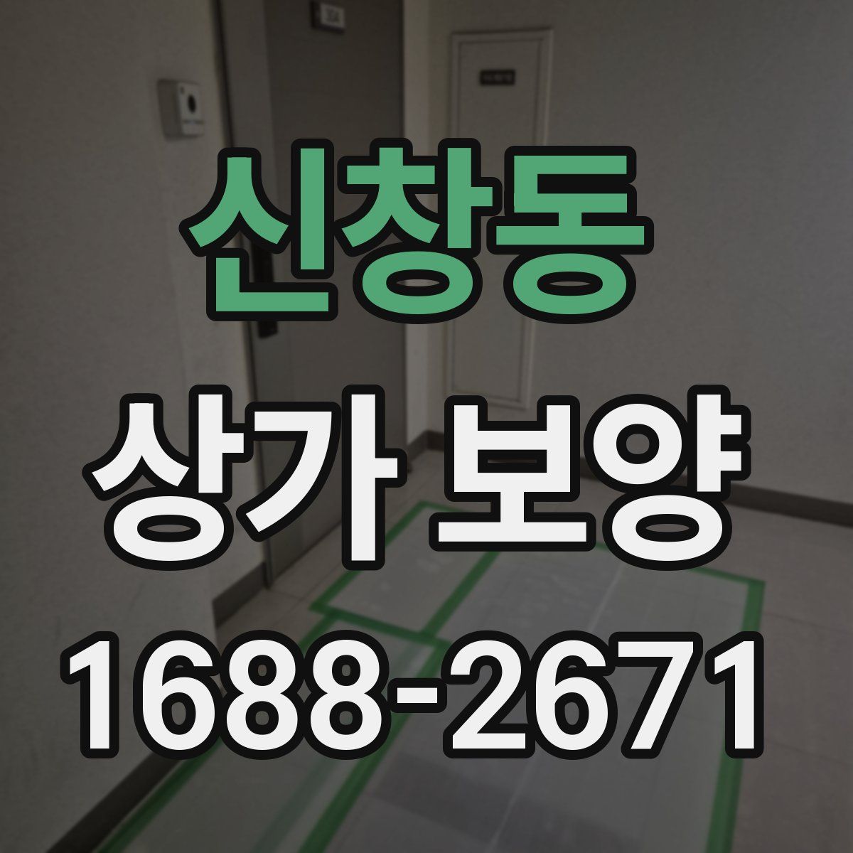 신창동 상가 보양