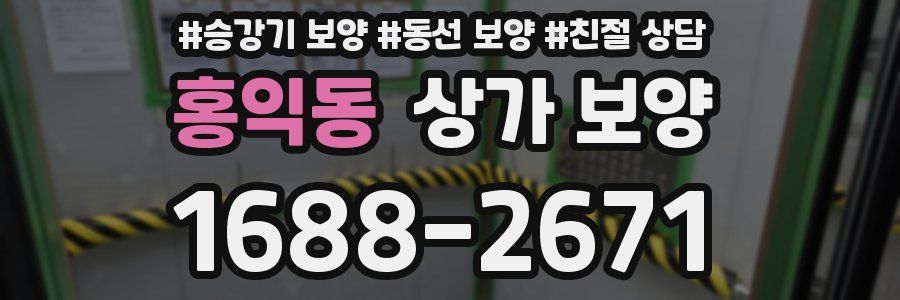 홍익동 상가 보양