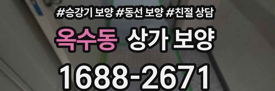 옥수동 상가 보양