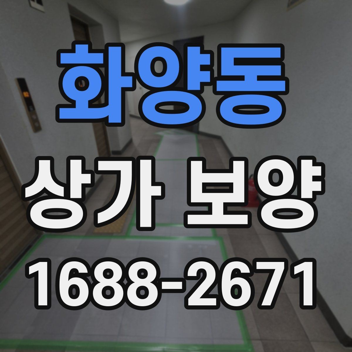 화양동 상가 보양 작업 전 알아둘 기준