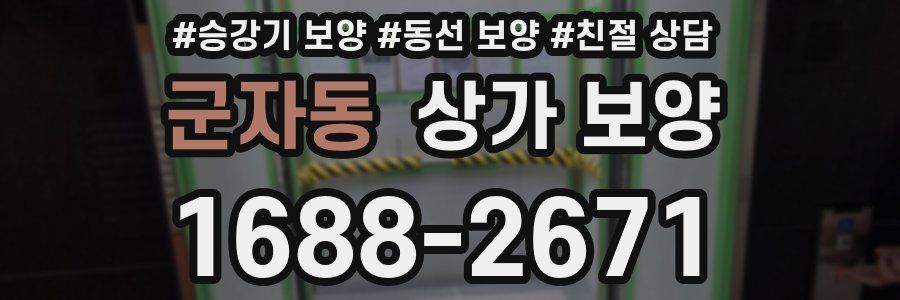 군자동 상가 보양
