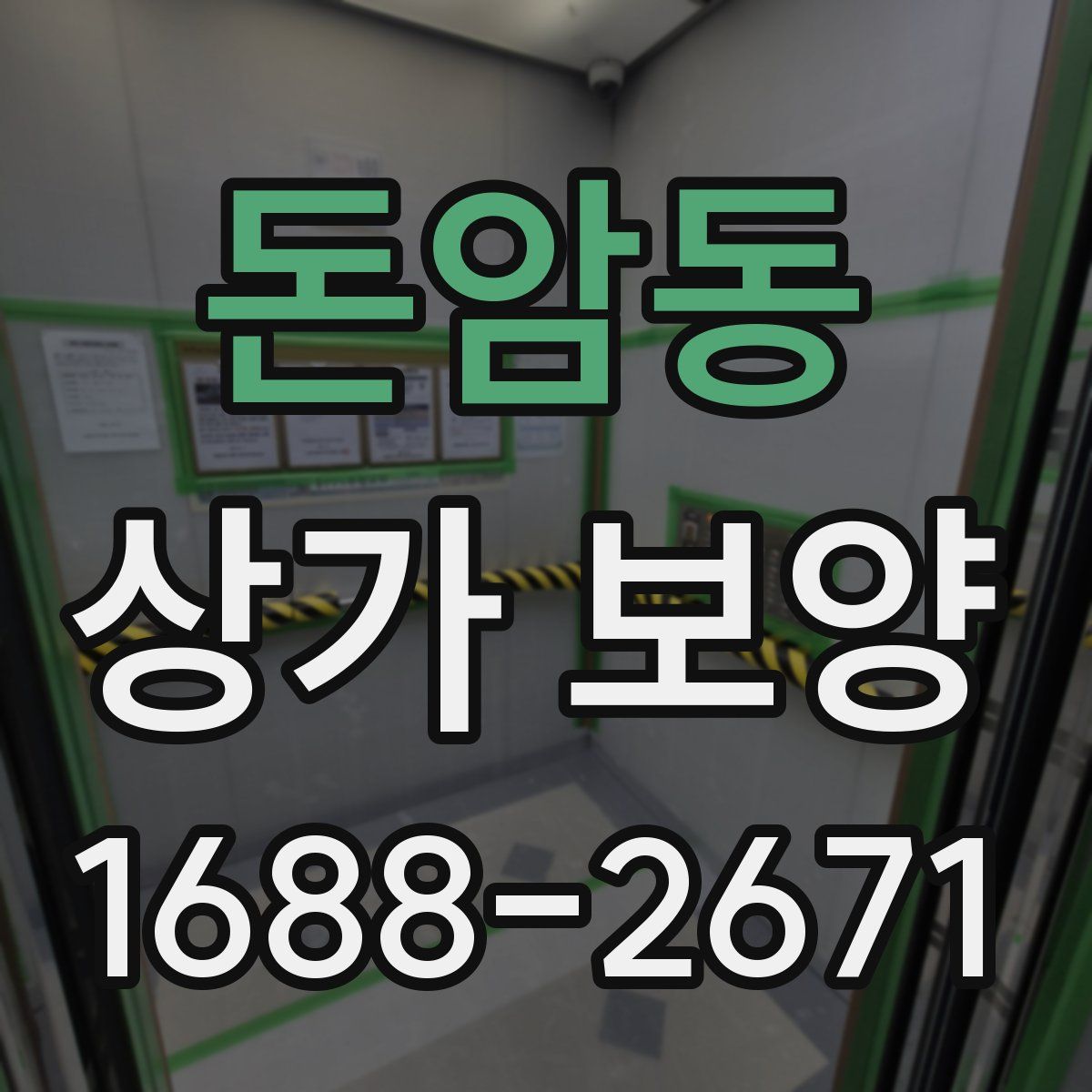 돈암동 상가 보양