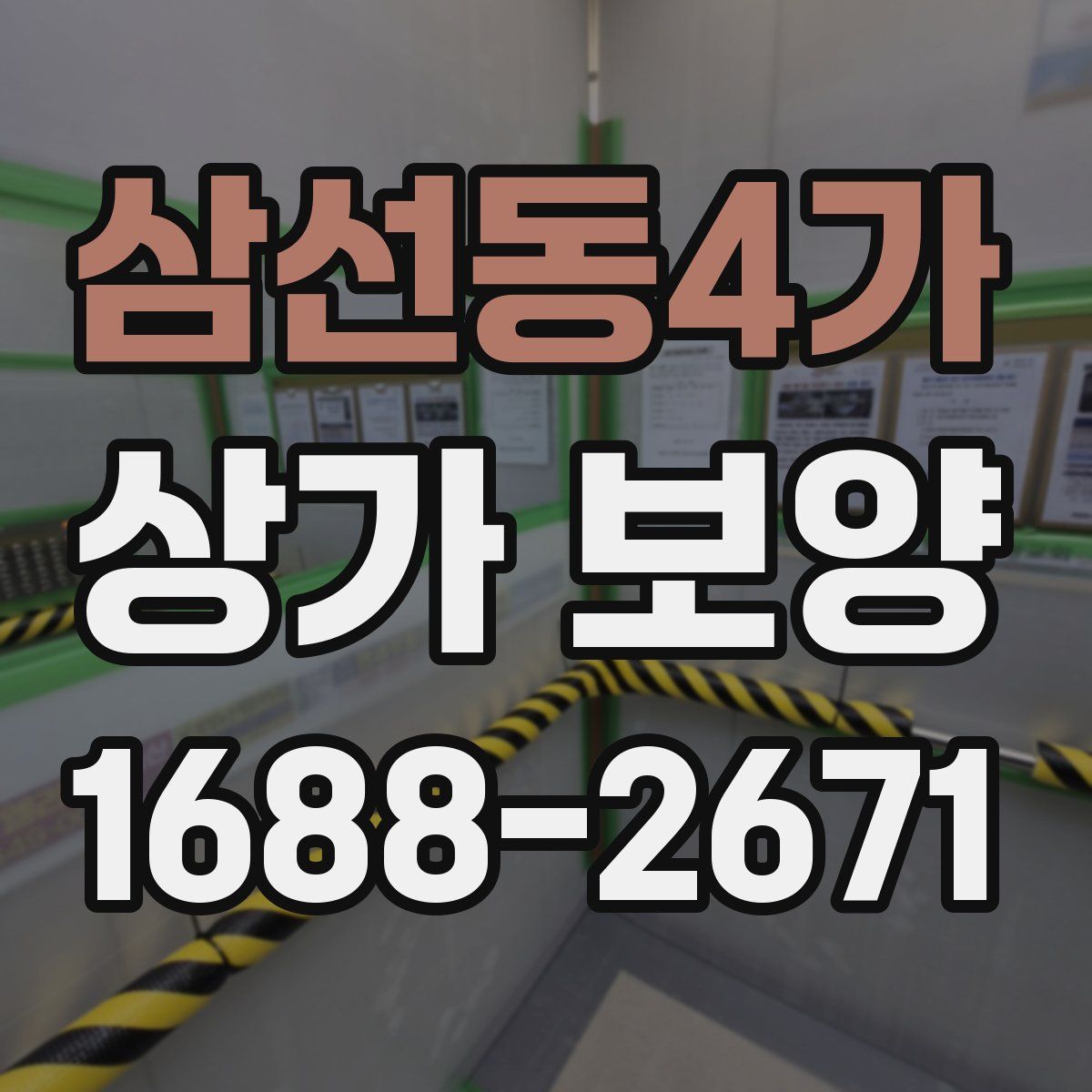 삼선동4가 상가 보양