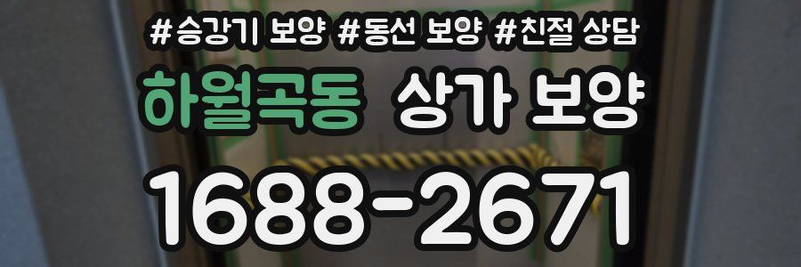 하월곡동 상가 보양