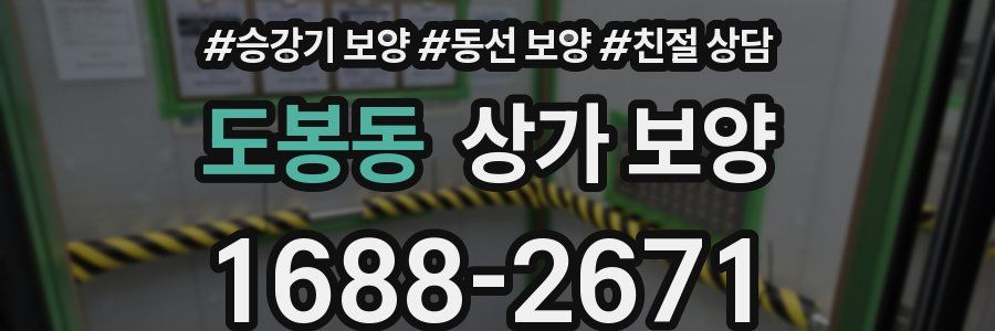 도봉동 상가 보양