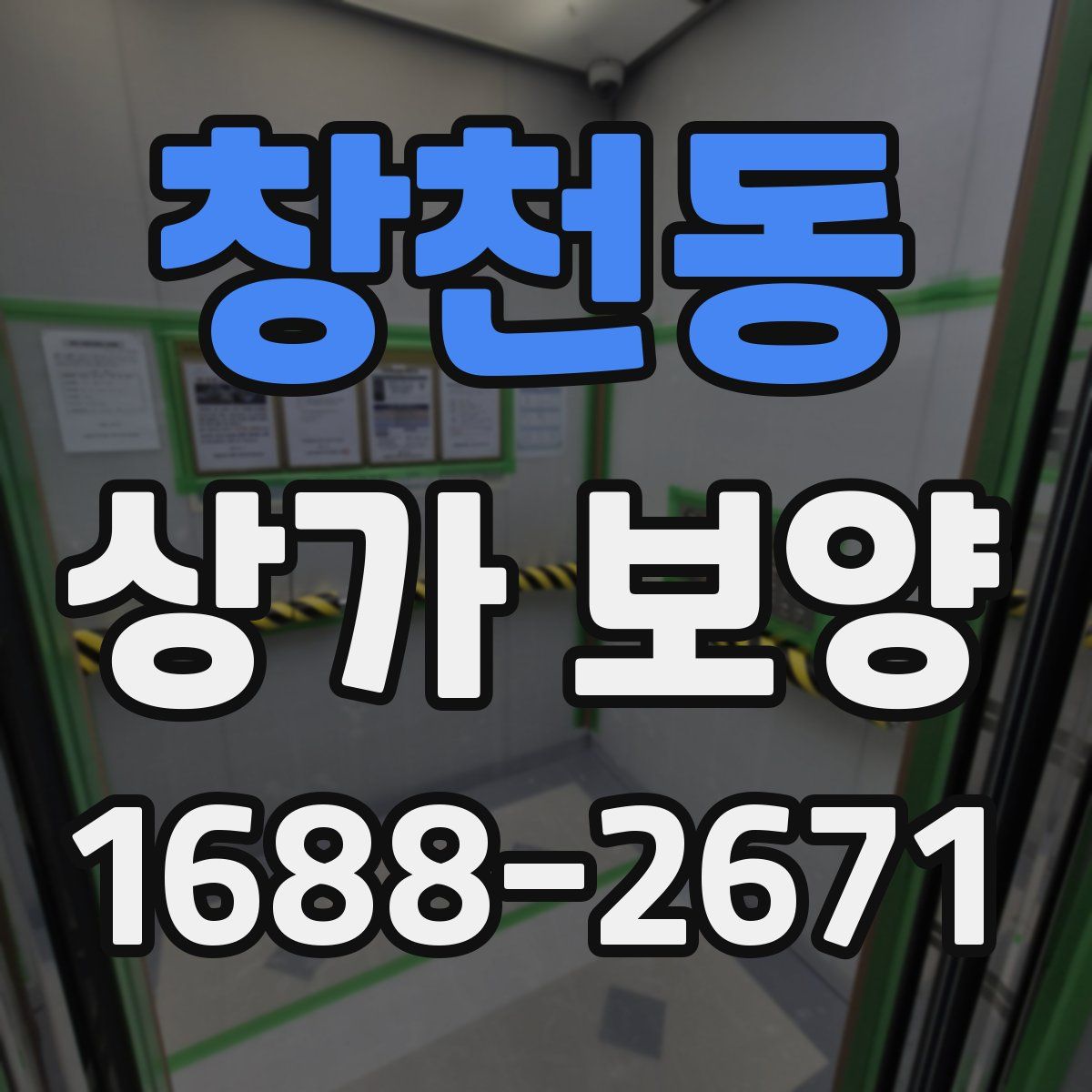창천동 상가 보양