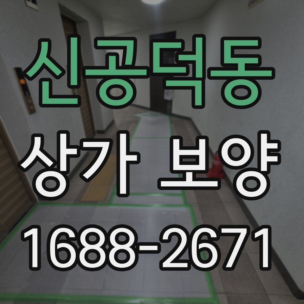 신공덕동 상가 보양