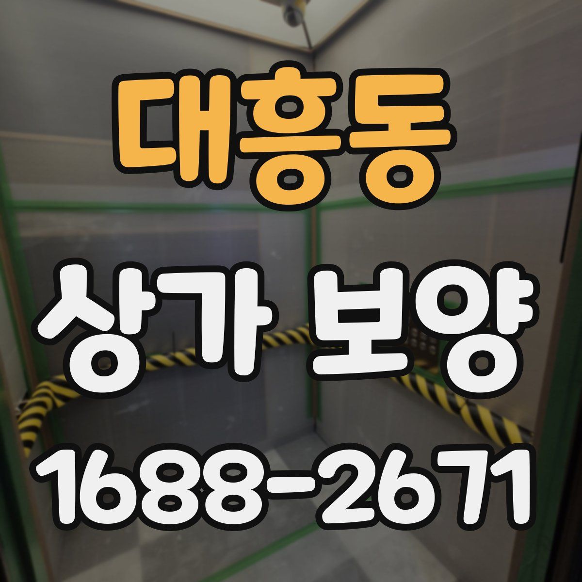 대흥동 상가 보양