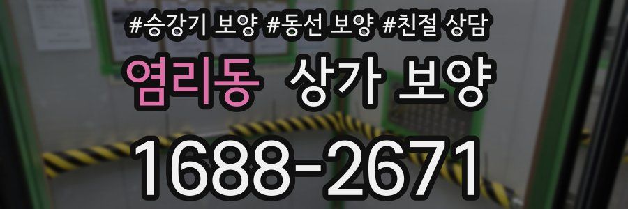 염리동 상가 보양