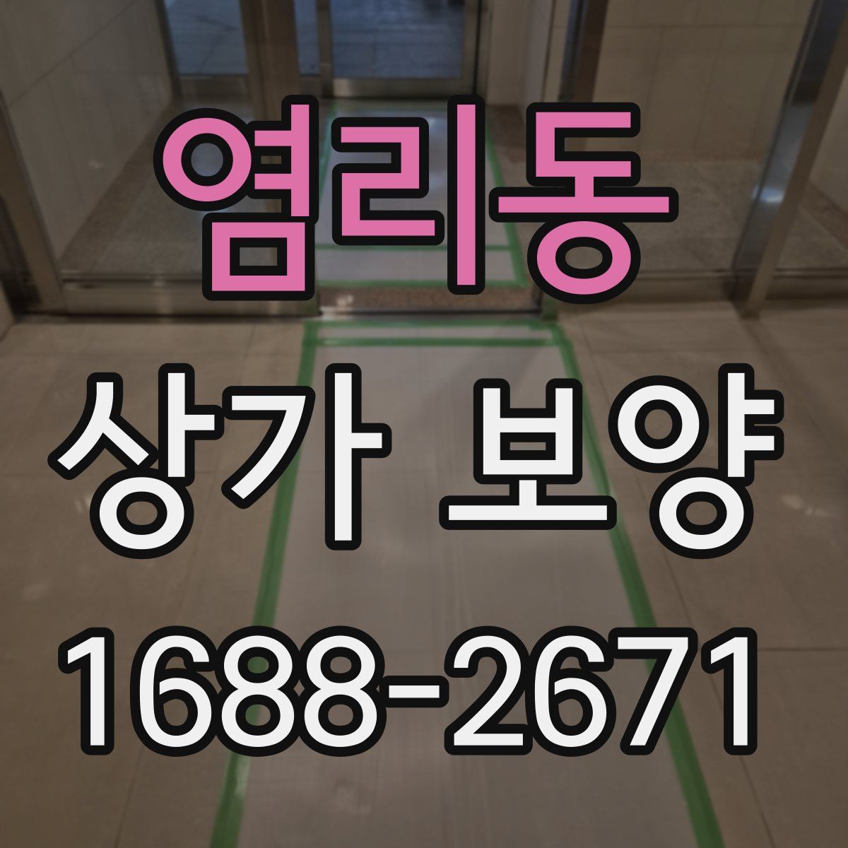 염리동 상가 보양