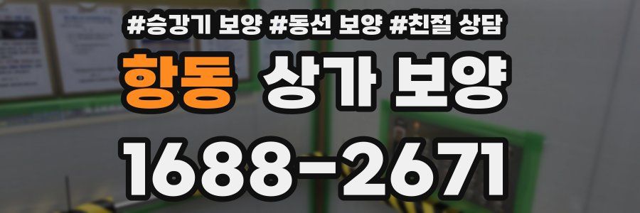 항동 상가 보양