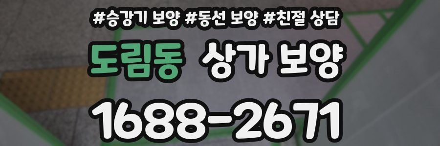 도림동 상가 보양