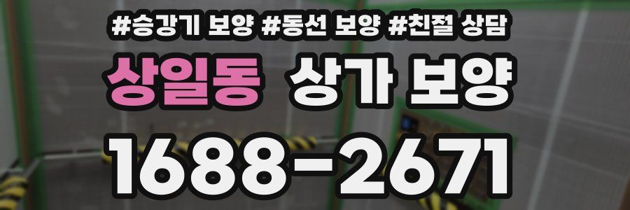 상일동 상가 보양