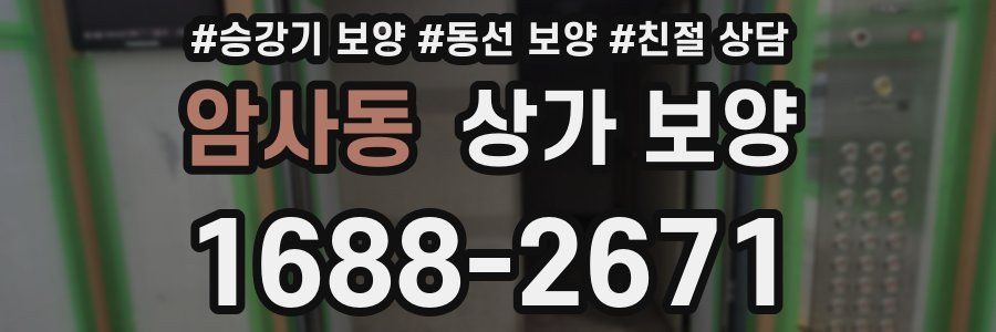암사동 상가 보양