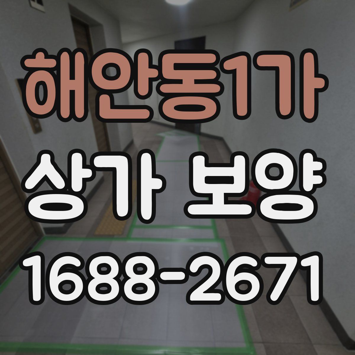 해안동1가 상가 보양