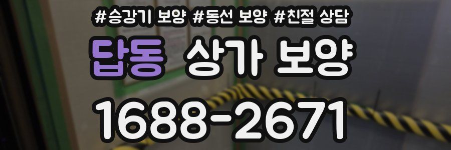 답동 상가 보양