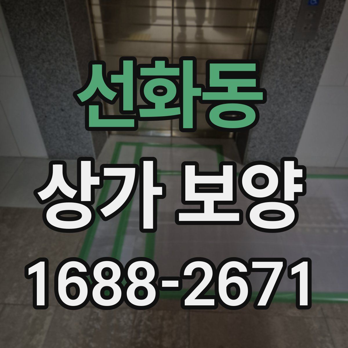 선화동 상가 보양