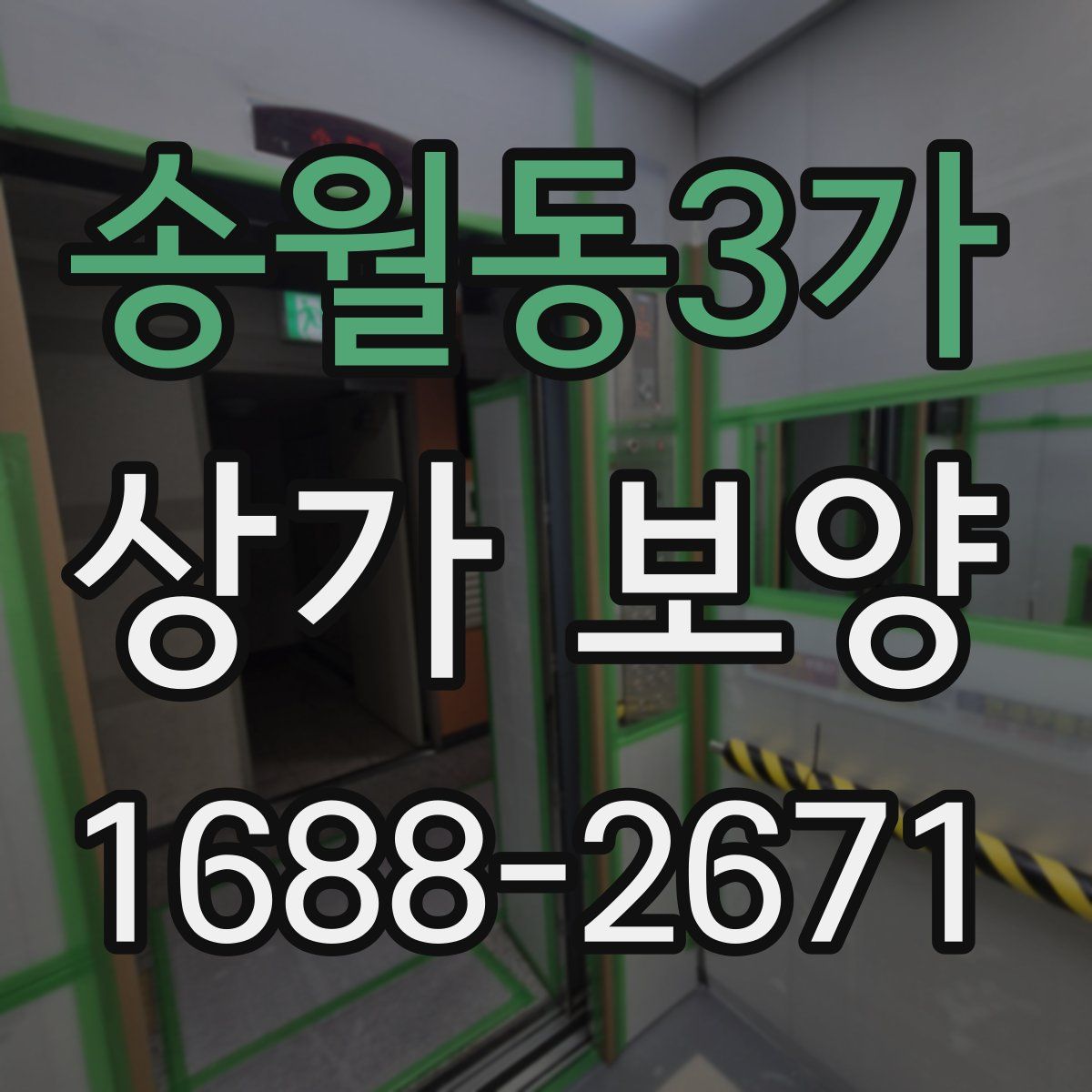 송월동3가 상가 보양