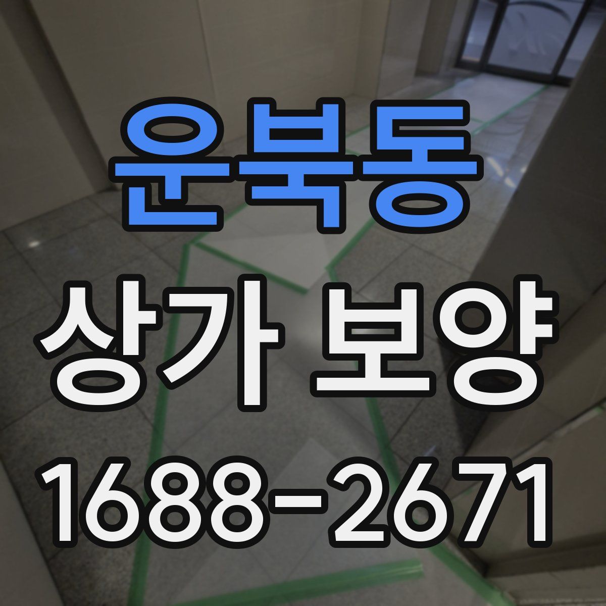 운북동 상가 보양