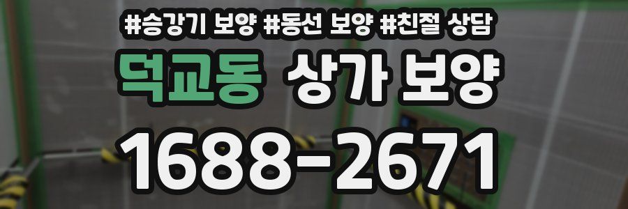 덕교동 상가 보양