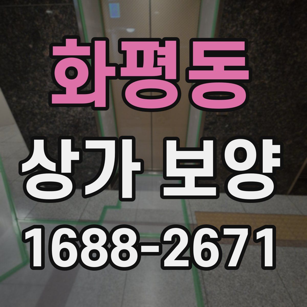 화평동 상가 보양