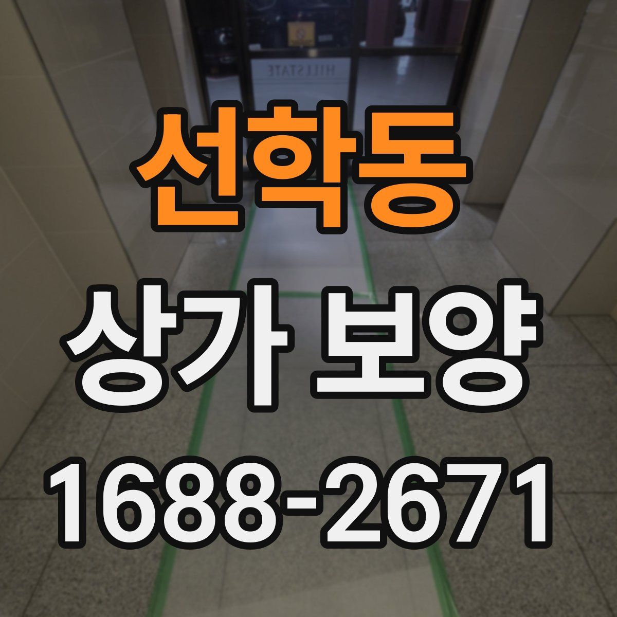 선학동 상가 보양