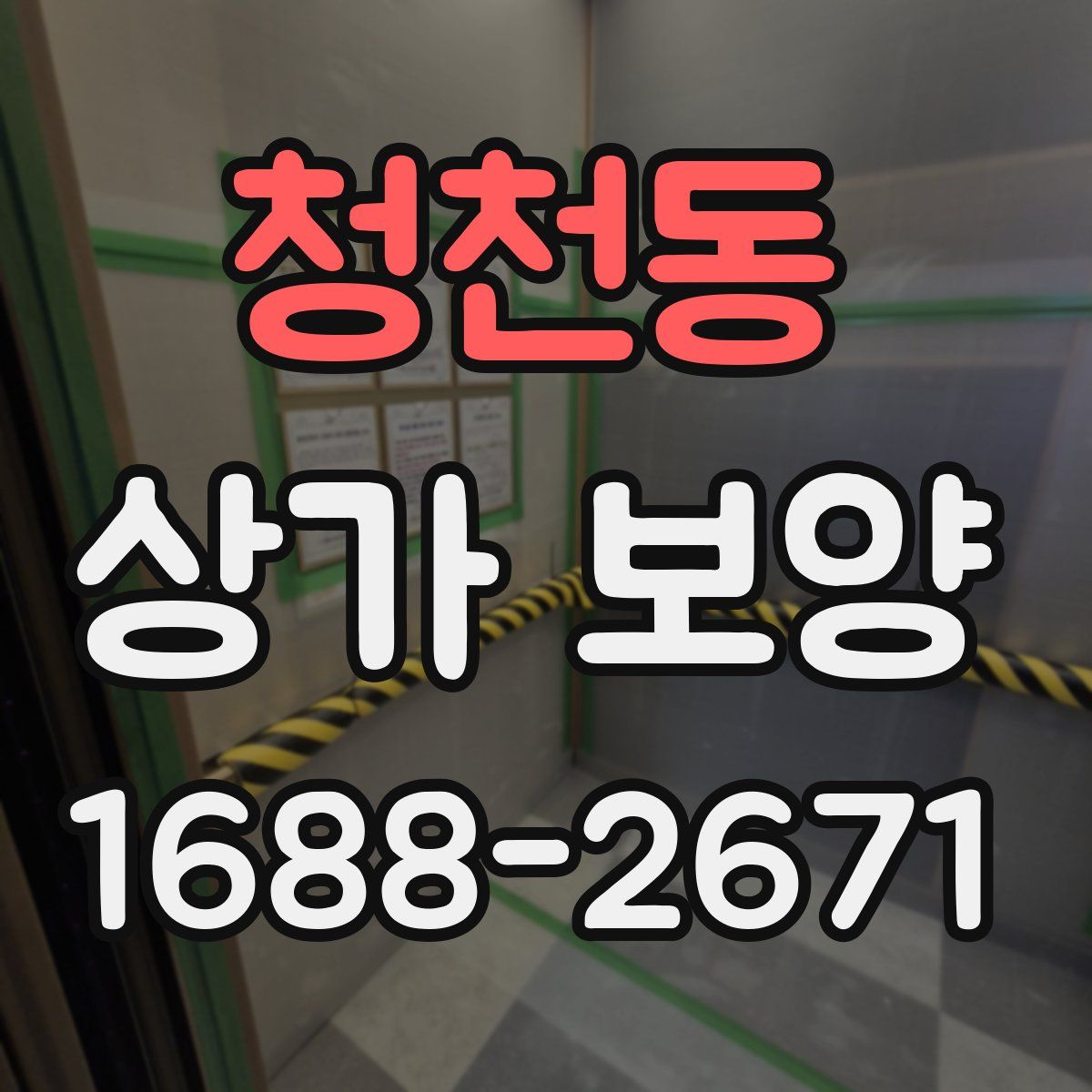 청천동 상가 보양