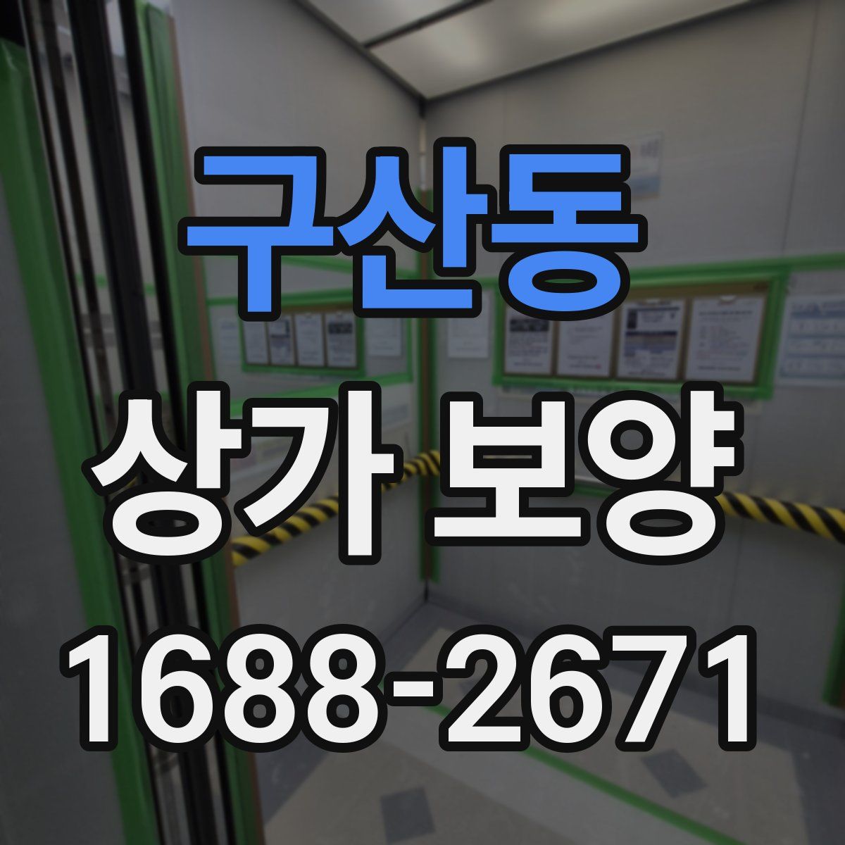 구산동 상가 보양